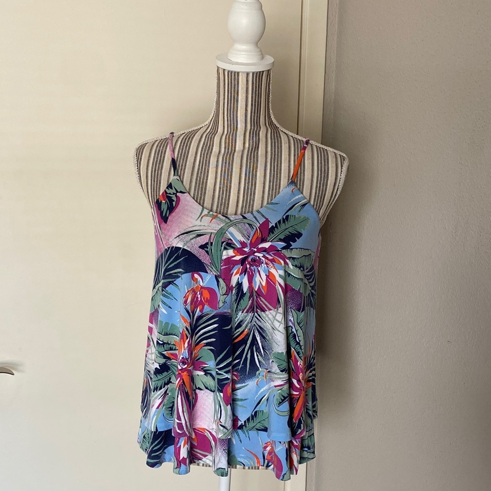 Tart Collections Vibrant Floral Top